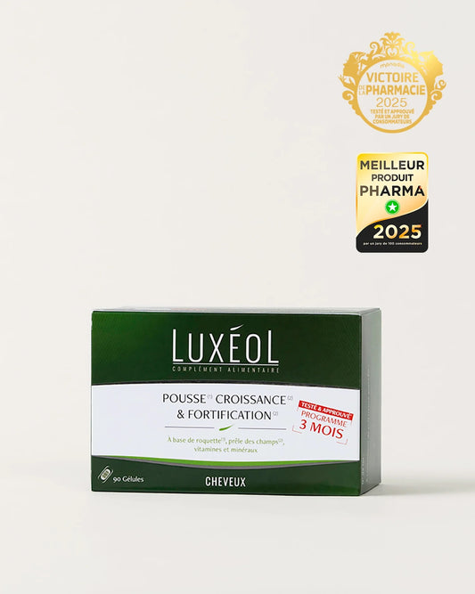 CURE CHUTE DE CHEVEUX RÉACTIONNELLE (3 MOIS) - LUXÉOL