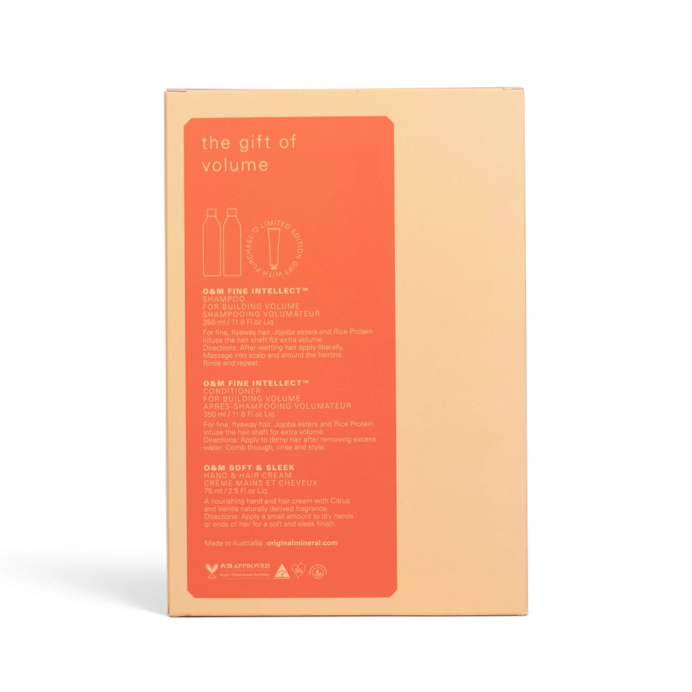 COFFRET " THE GIFT OF VOLUME " - O&M