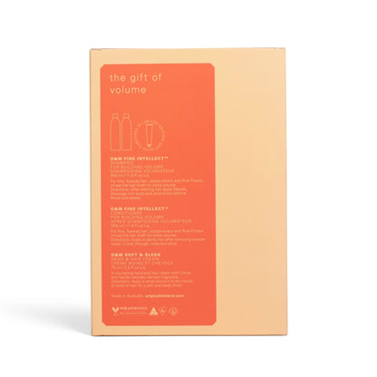 COFFRET " THE GIFT OF VOLUME " - O&M