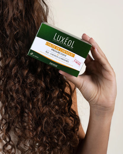 CURE CHUTE DE CHEVEUX PROGRESSIVE (3 MOIS) - LUXÉOL