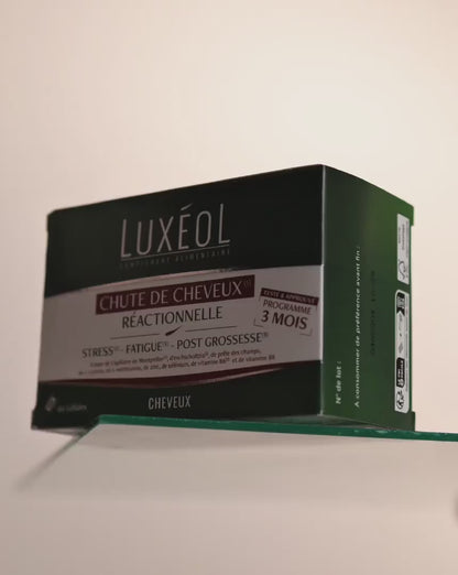 CURE CHUTE DE CHEVEUX RÉACTIONNELLE (3 MOIS) - LUXÉOL